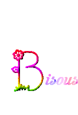 gif bisous fleurs